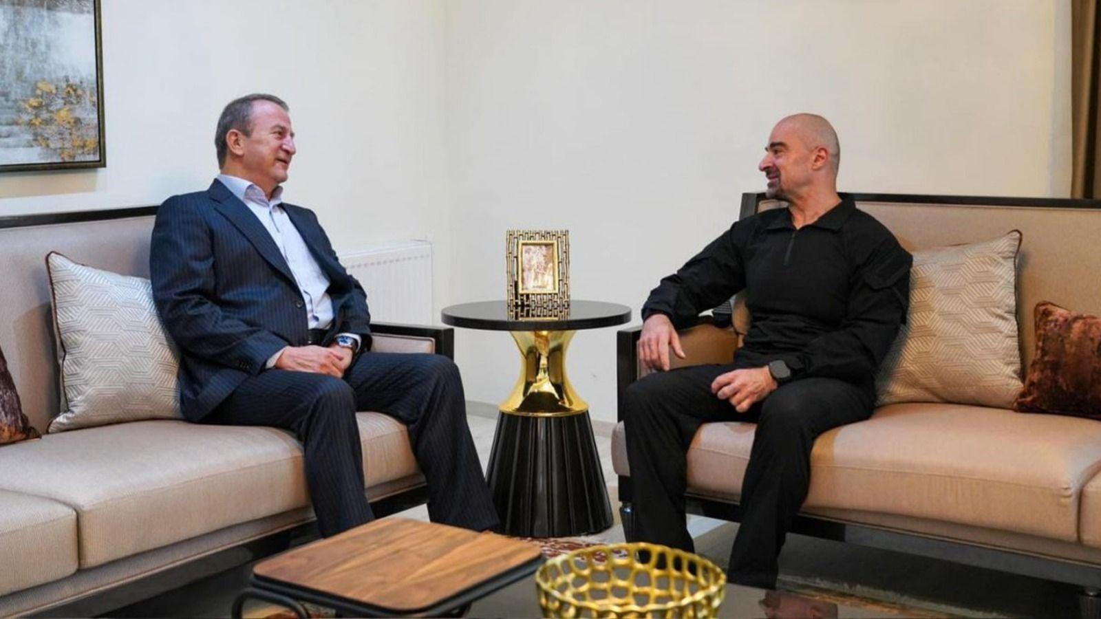 ئەدهەم بارزانی پیرۆزبایی لە بافڵ تاڵەبانی دەکات