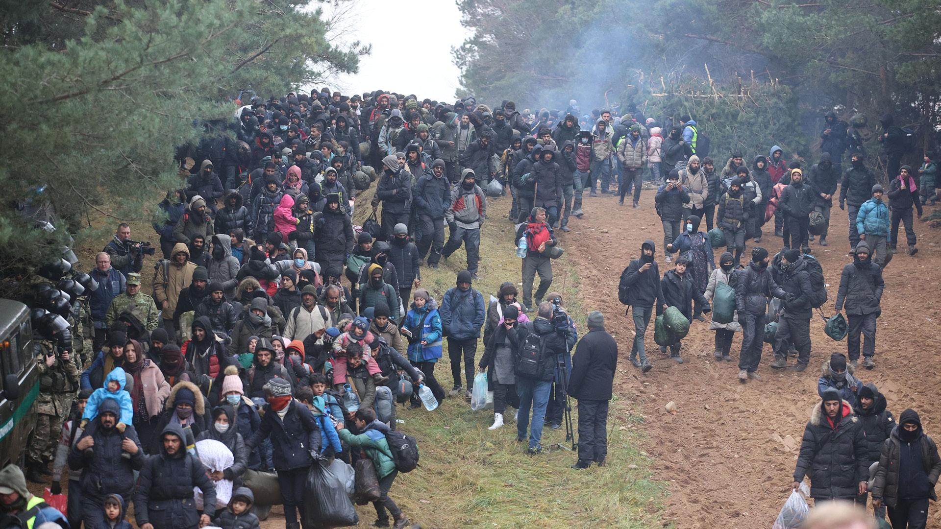  سبەینێ یەکەم کاروانی کۆچبەران لە بێلارووسەوە دەگەڕێنەوە عێراق