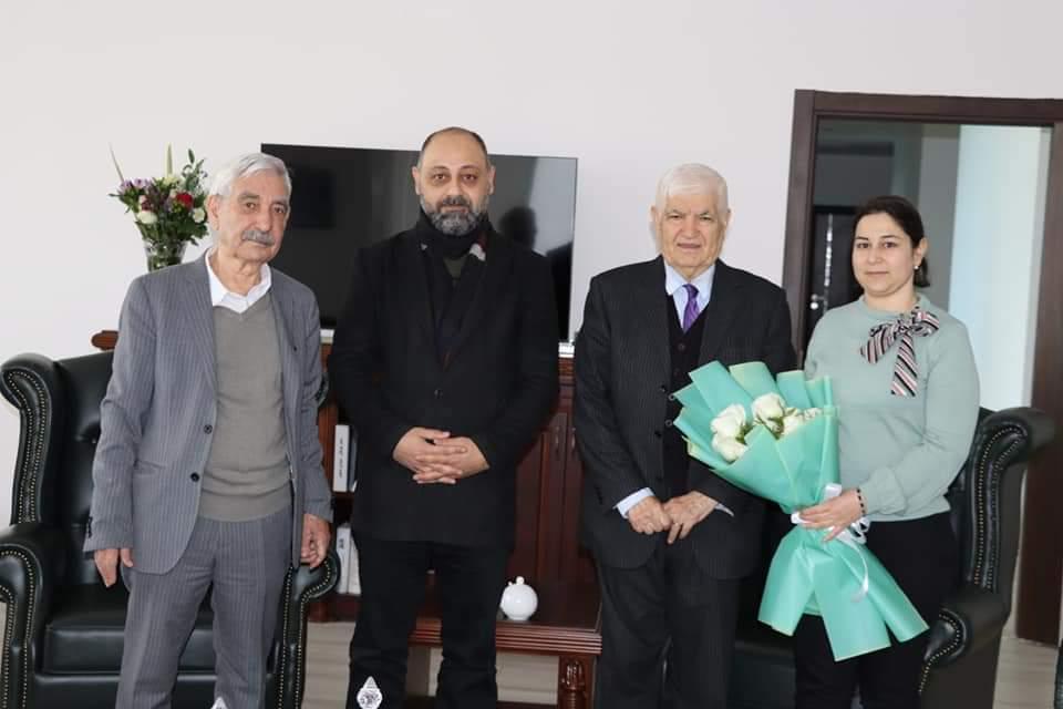 نوێنەرایەتی پەیەدە سەردانی دامەزراوەی سەرۆک جەلال تاڵەبانی دەکات