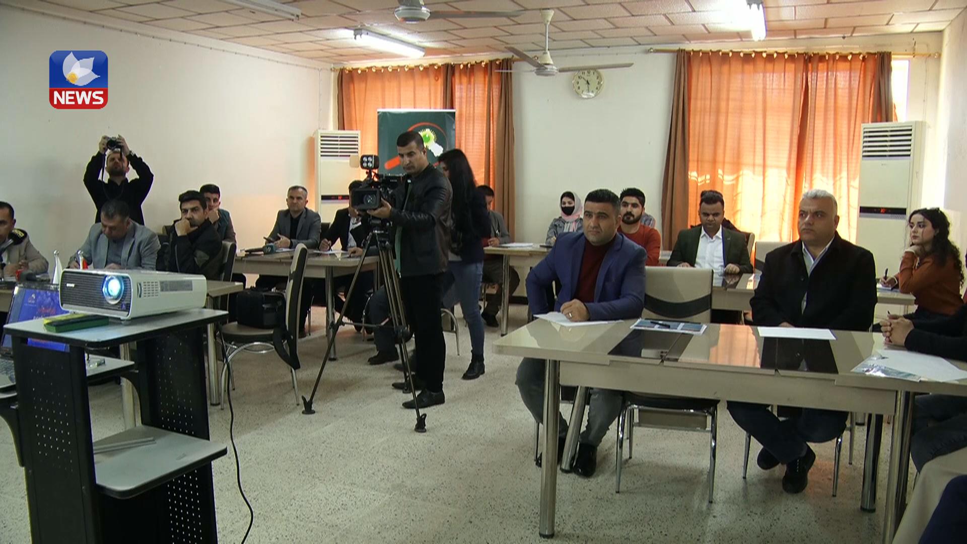 لە ھەڵەبجە سیمینارێکی تایبەت بە خۆپاراستن لە تاوانەکانی ڕاگەیاندن بەڕێوەچوو