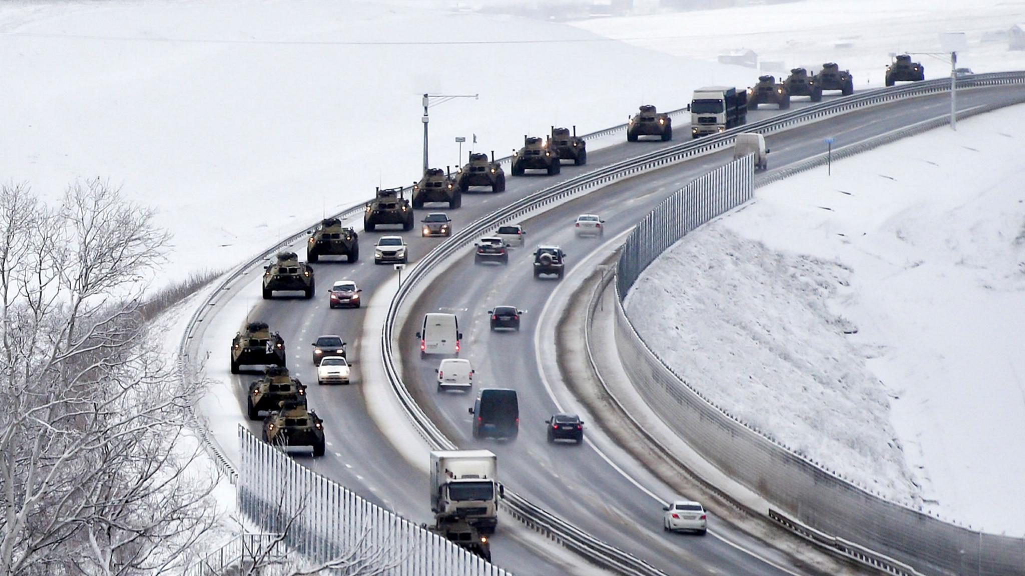 ڕووسیا ھێزی زیاتر لە سنوورەکانی ئۆکراین جێگیر دەکات