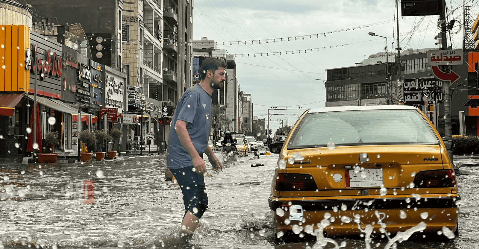 طقس العراق.. هطول الأمطار وتصاعد للغبار وتباين درجات الحرارة