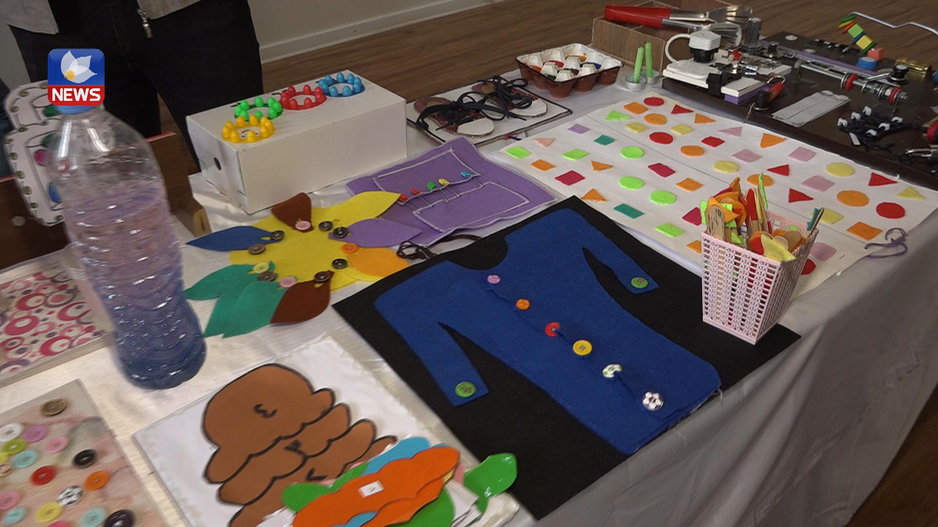 لە مۆزەخانەی سلێمانی پیشانگەیەکی بۆ منداڵانی خاوەن پێداویستی تایبەت کرایەوە