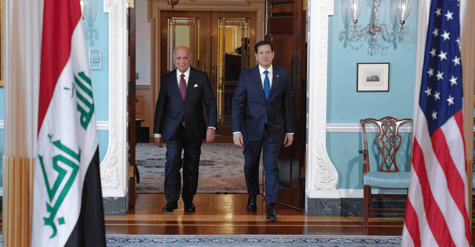 روبيو: وجود عراق خال من "النفوذ الخبيث" أمر حيوي لاستقرار المنطقة