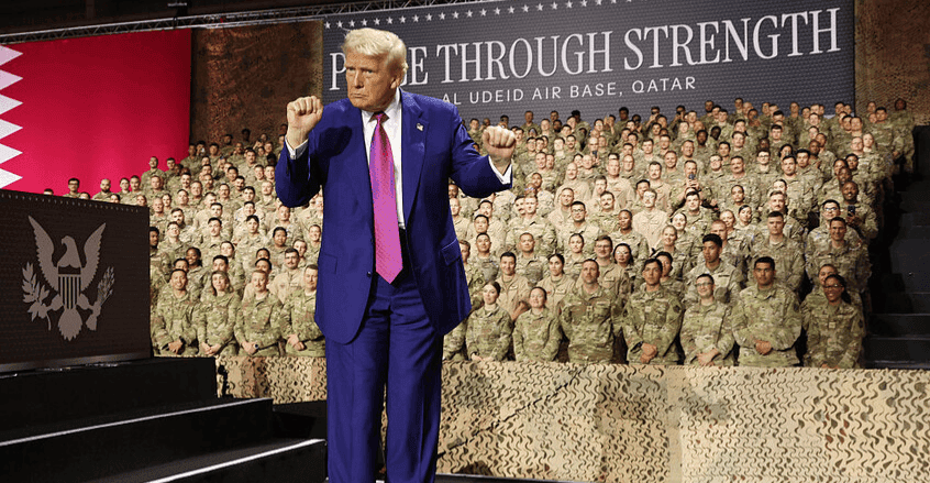 ترامب يكشف كواليس "رحلة الظلام" إلى العراق في 2018