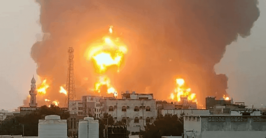 إسرائيل تقصف اليمن