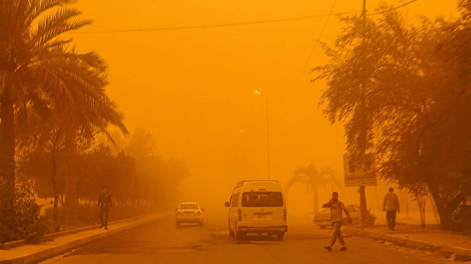 لە کەرکوک ١٣٥ کەس بەھۆی خۆڵبارینەوە ڕەوانەی نەخۆشخانەکان کران