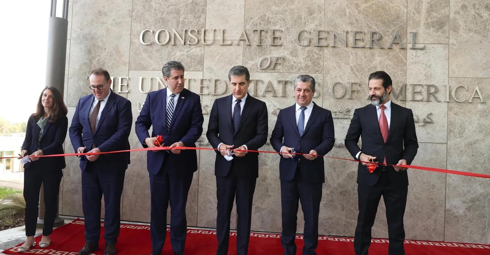 ريغاس: افتتاح القنصلية الأميركية في أربيل دليل على العلاقة الجيدة مع كوردستان