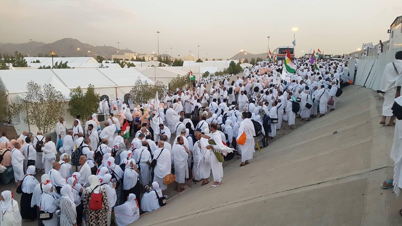 رۆژی دوو شەممە یەکەم کاروانی حاجیان لەسعودیەوە دەگەڕێنەوە بۆ ھەرێم