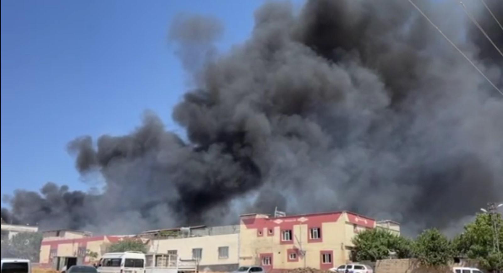 ئاگر لە دوو دارستانی مێرسین و ھاتای دەکەوێتەوە