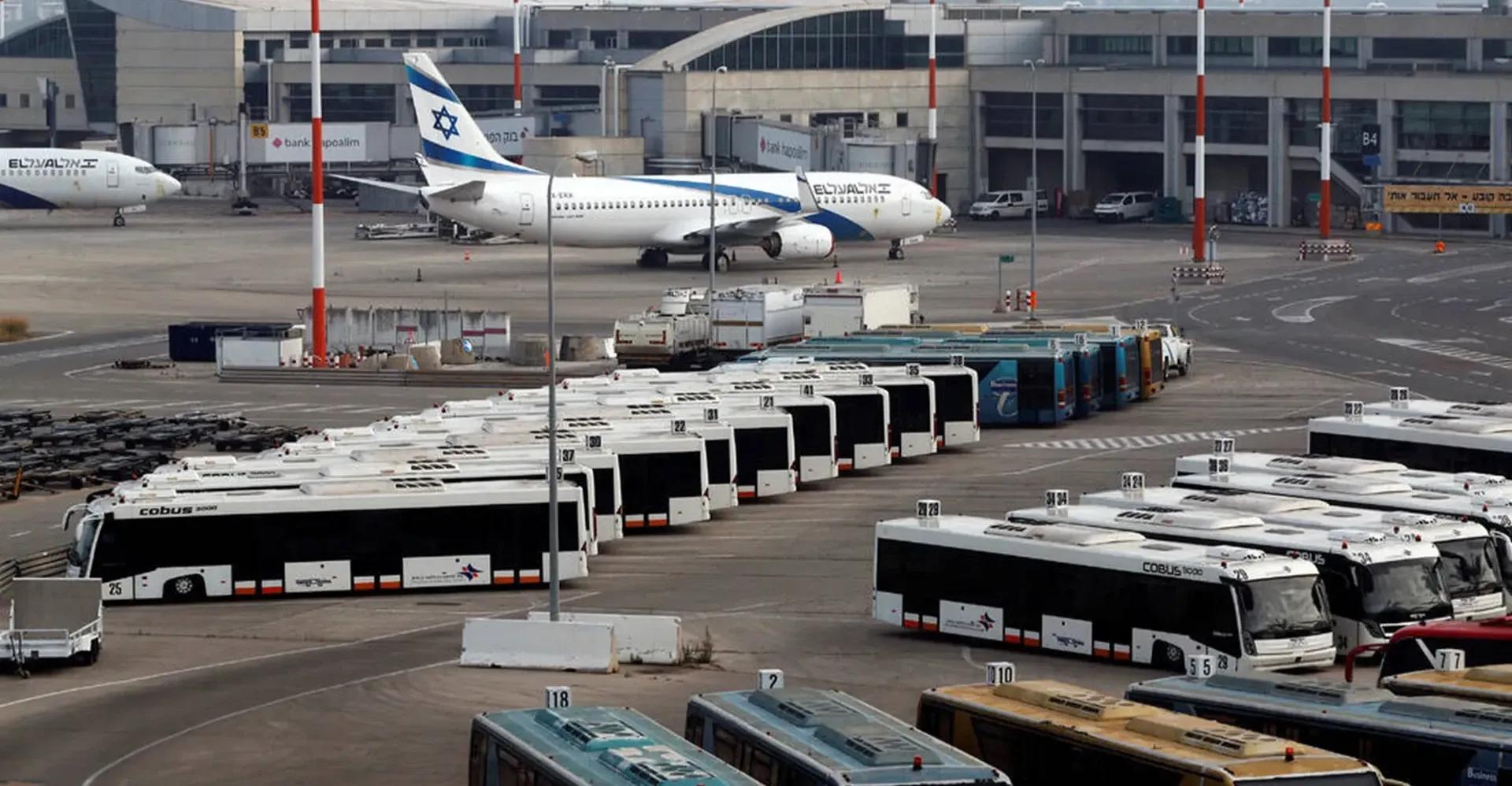 إجلاء العاملين في مطار بن غوريون وسط إسرائيل بسبب طرد مشبوه