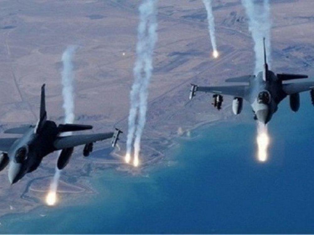 فڕۆکە جەنگییەکانی عێراق مۆڵگەکانی داعش بۆردوومان دەکەن