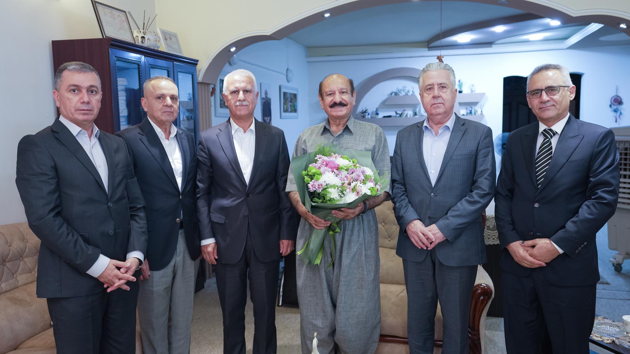 مەکتەبی سکرتارییەت سەردانی موحسین عەلی خان دەکات 