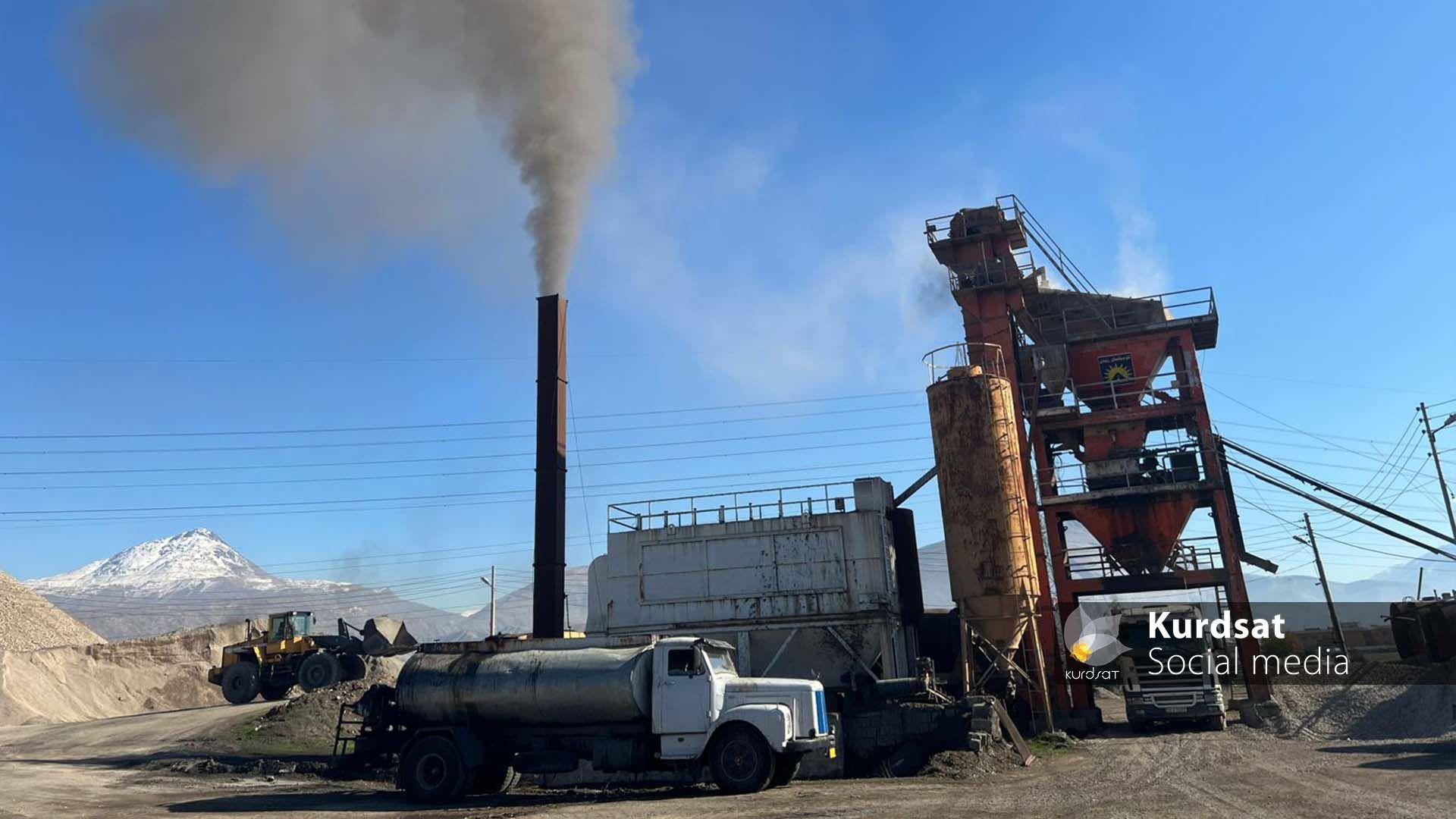 بەهۆی پابەندنەبوون بە رێنمایەکانی ژینگە کارگەیەکی بەرهەمهێنانی قیر لە ئیدارەی سۆران داخرا