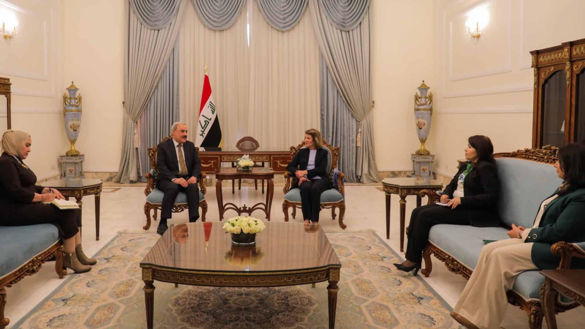 خانمی یەکەمی عیراق بۆ بەڕێوەبەری گشتی خانەی رۆشنبیری منداڵان: منداڵ زامنی داهاتووی نەوەکانە