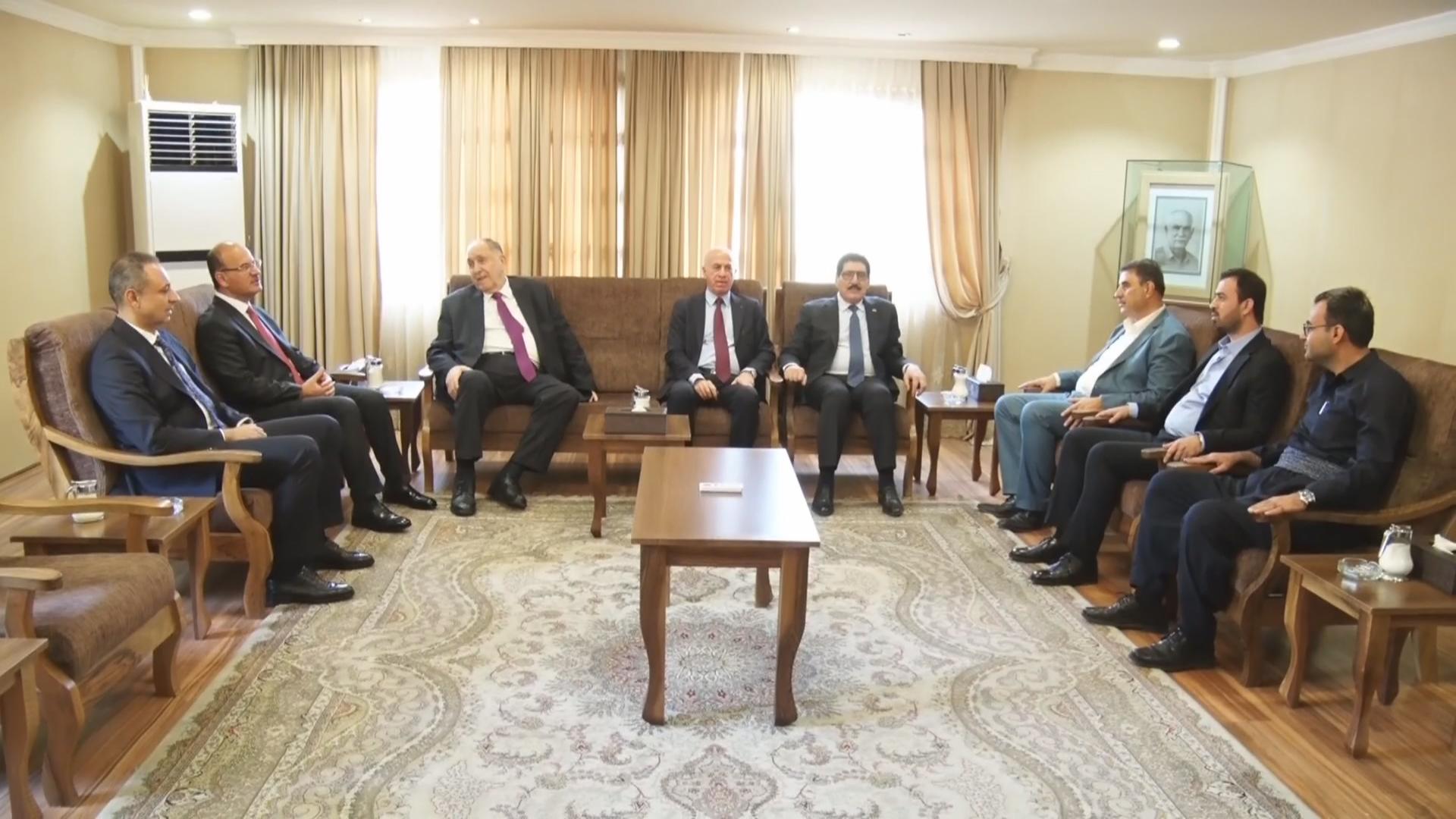 وەفدی پارتی و گۆڕان لە گردی زەرگەتە کۆبونەوە