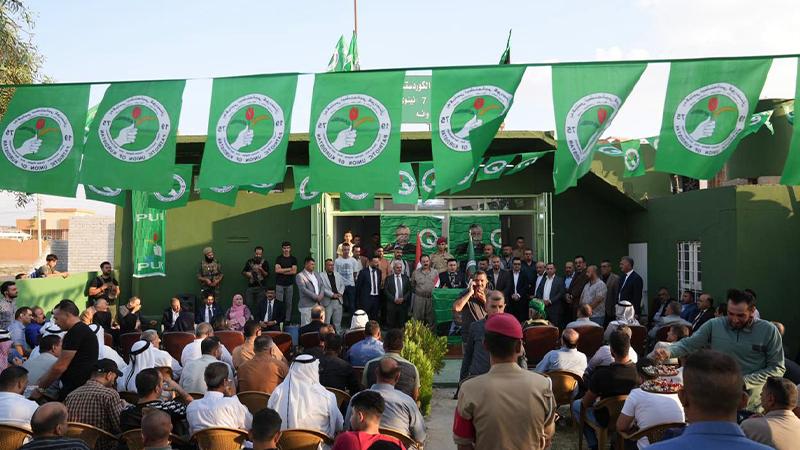 یەکێتی دوای نۆ ساڵ بارەگای خۆی لە ناحیەی وانەی پارێزگای نەینەوا کردەوە