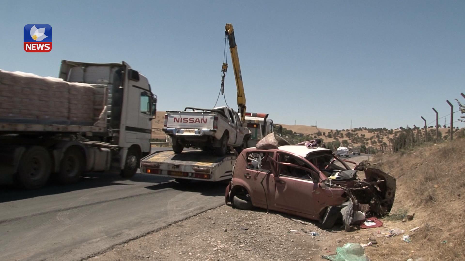 ڕووداوەکانی ھاتووچۆ لە کەرکوک زیادیانکردووە