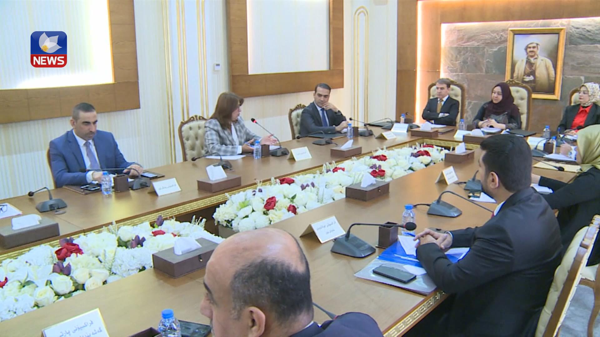 دەستەی سەرۆکایەتی پەرلەمان و سەرۆکی فراکسیۆنەکان کۆبوونەوە