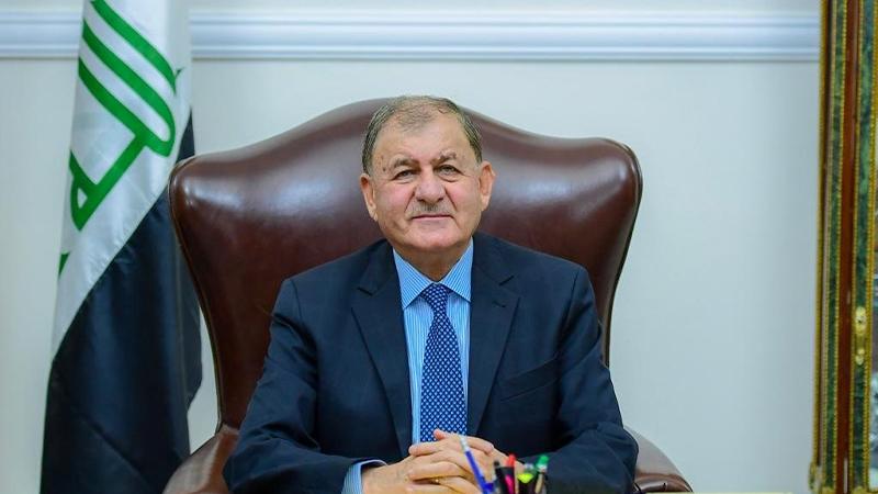 سەرۆککۆماری عێراق پیرۆزبایی سەرکەوتنی ھەڵبژاردنی ئەنجومەنی پارێزگاکان دەکات