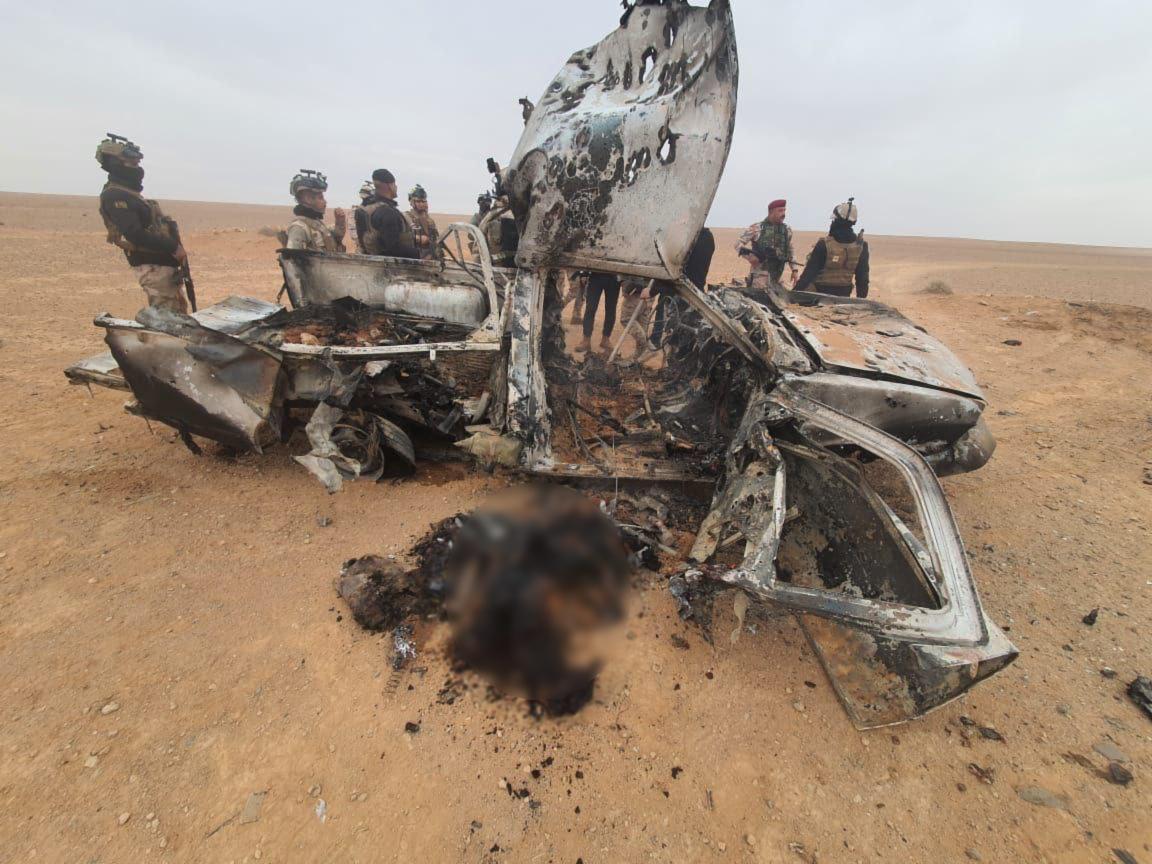 والی داعش لە ئەنبار و یەکێک لە ھاوکارەکانی کوژران