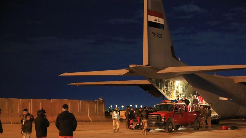 حکومەتی عێراق بە ٥٠ فڕۆکە ھاوکاری گەیاندووەتە تورکیا و سوریا