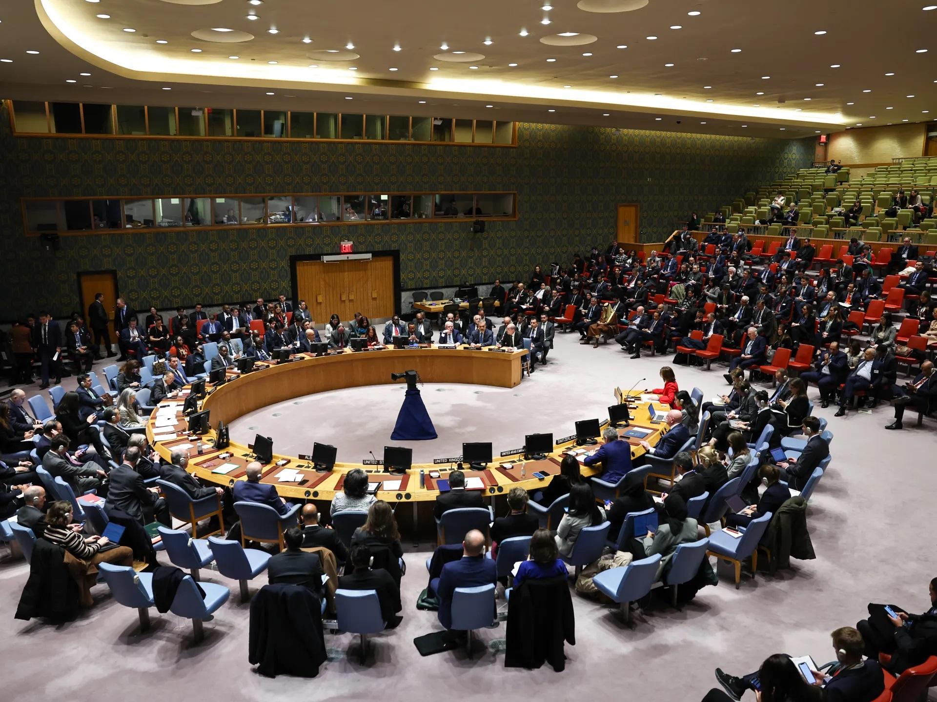 ئەنجومەنی ئاسایشی نێودەوڵەتی پڕۆژەیاسایەکی جەزائیر سەبارەت بە غەززە دەخاتە دەنگدانەوە