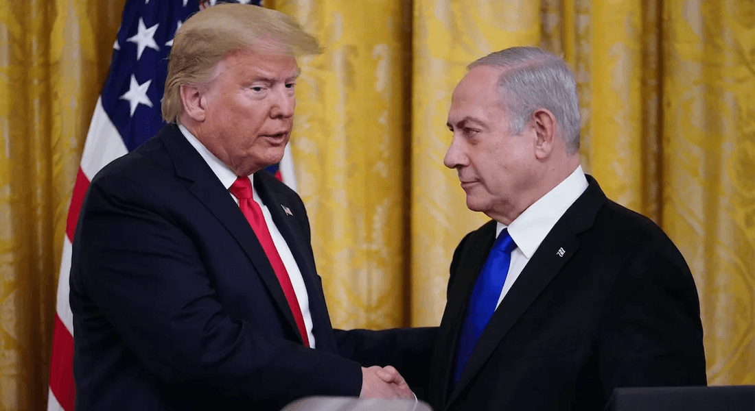 ترەمپ داوا لە ناتانیاھۆ دەکات جەنگی غەززە رابگرێت