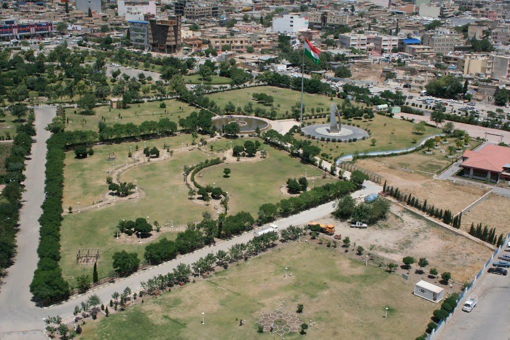 ئەمساڵیش باخچەکانی سلێمانی مەترسی وشکبوونیان لەسەرە