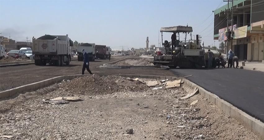 شەقامی سەرەکی خورماتوو دەکرێت بە دووساید