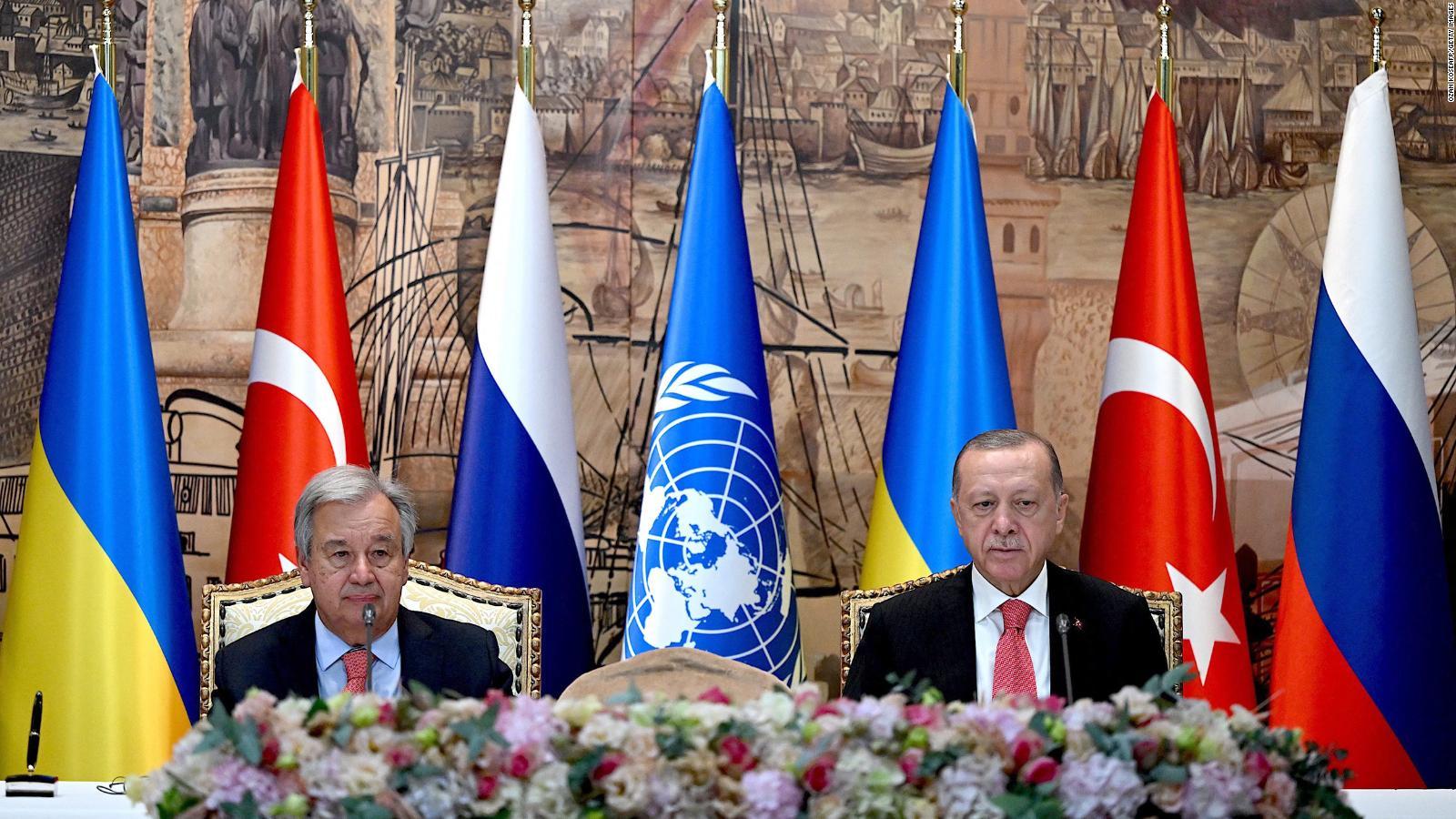 ئەردۆغان و گۆتێرێس سەردانی ئۆکراین دەکەن