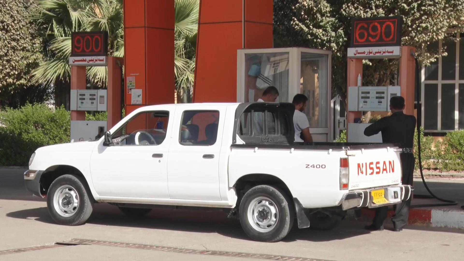 ڕۆژانە زیاتر لە ١٤٠ ھەزار لیتر بەنزین بۆ ھەڵەبجە دابین دەکرێت