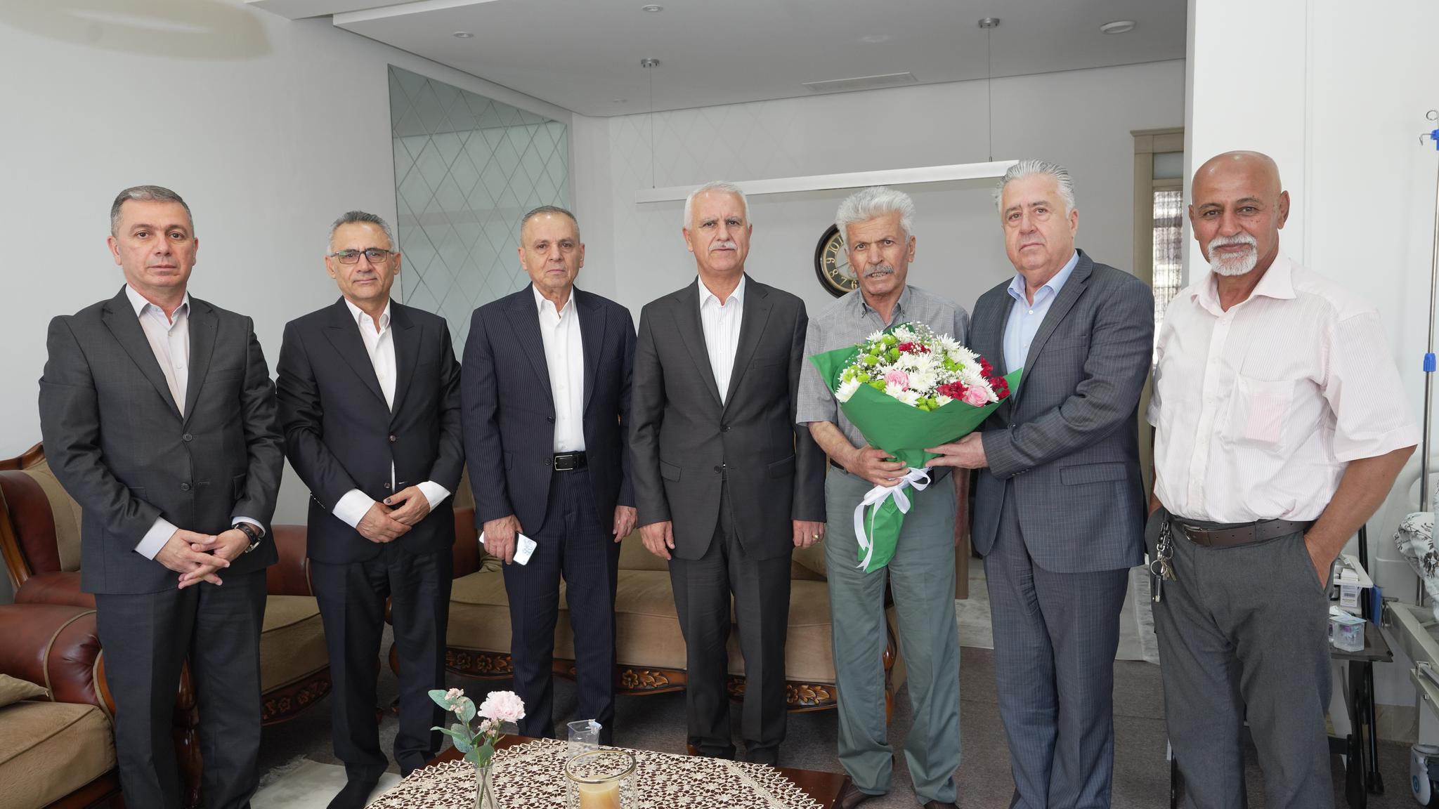 مەکتەبی سکرتارییەت سەردانی فەھمی ئەحمەد دەکات 