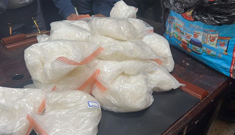 تەندروستیی عیراق نزیکەی یەک تۆن ماددەی ھۆشبەری لە ناوبرد