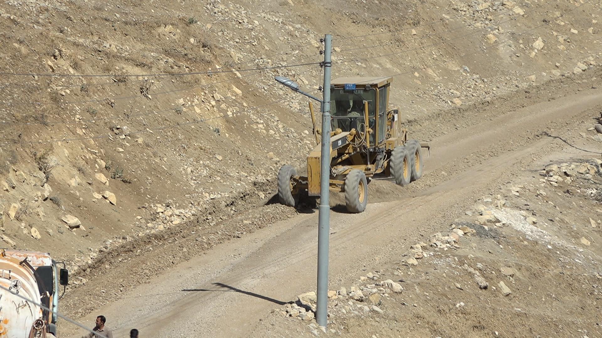 رێگای گوندی خەمزە لە قەزای شارباژێڕ قیرتاو دەكرێت 