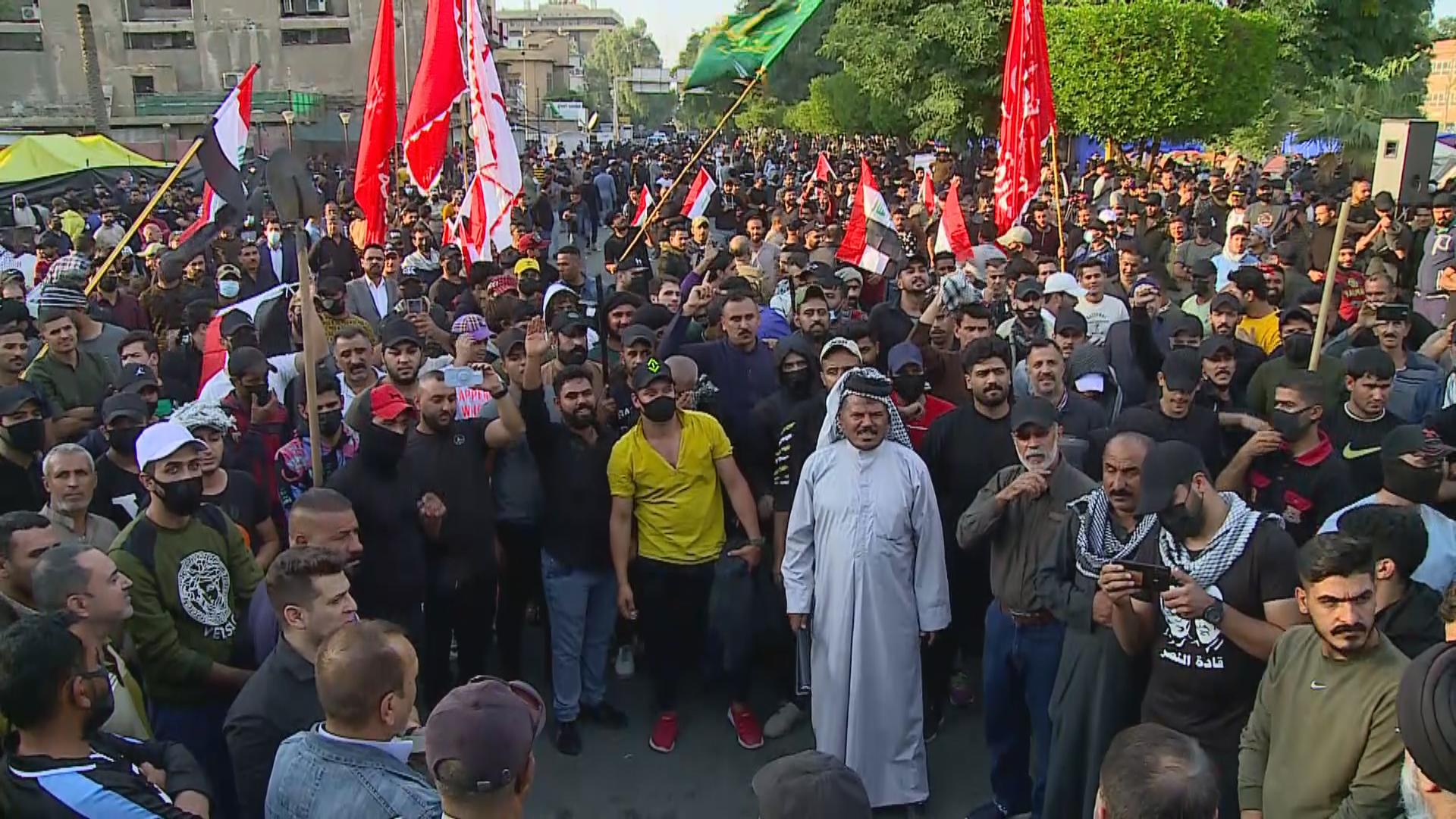 چوار ھەفتەیە خۆپیشاندان لە دژی ئەنجامی ھەڵبژاردن بەردەوامە