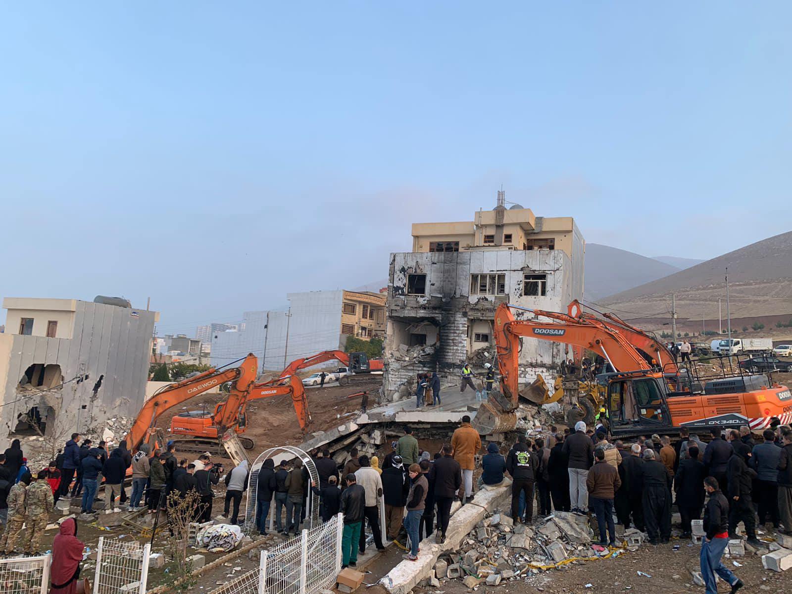 ئێران پەیامی ھاوخەمی گەیاندە کەسوکاری قوربانیانی رووداوی تەقینەوەکەی سلێمانی