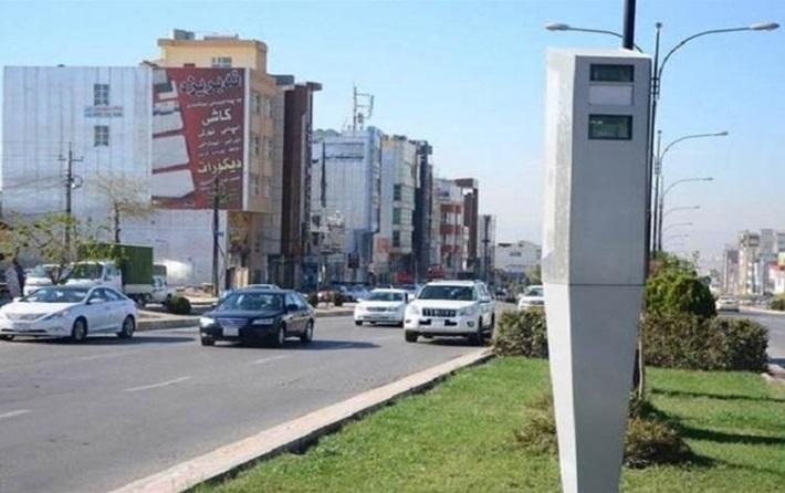 لە رۆژی سێشەممەوە کامێرا جێگیرەکانی تیژڕەوی لە سلێمانی دەکەونەکار