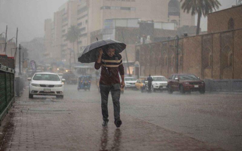 طقس العراق.. امطار وغيوم وتذبذب في درجات الحرارة بدءاً من الغد