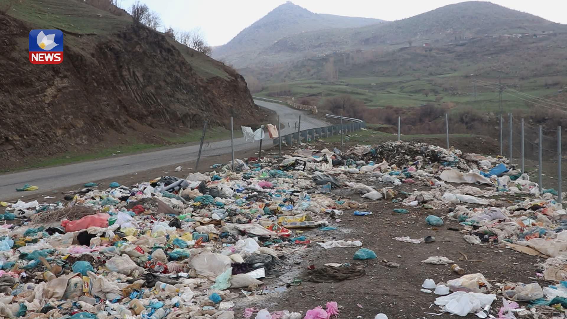 لە گوندەکانی سنوری برادۆست گرفتی کۆکردنەوەی خۆڵ و خاشاک ھەیە