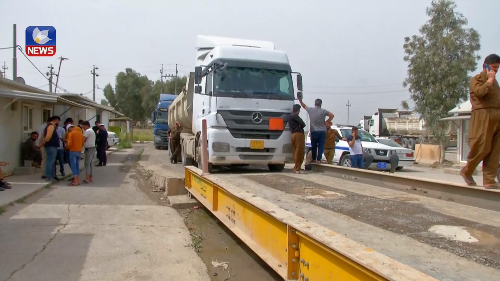 نرخی کێشانی باری ئۆتۆمبێلی بارھەڵگر لە ھەولێر زیاد دەکرێت