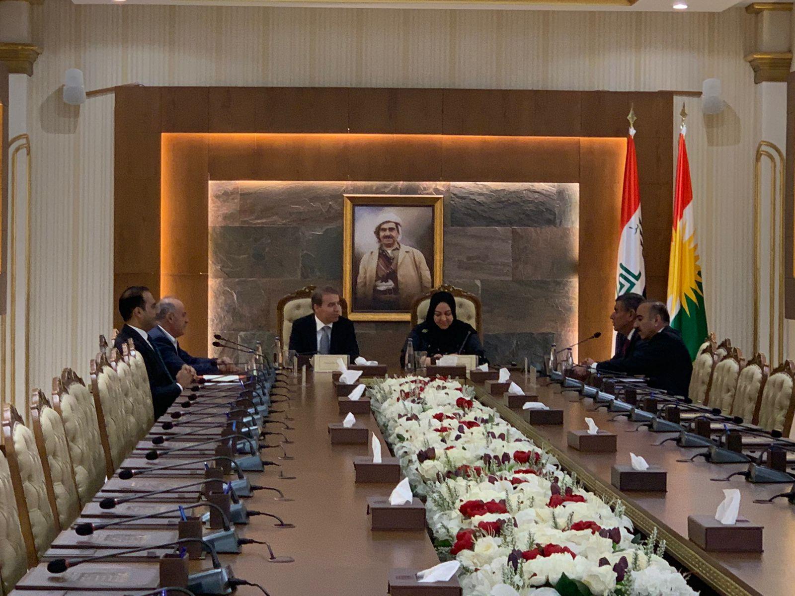 دەزگای ھەڵبژاردنی یەکێتی و پارتی لە پەرلەمانی کوردستان لەکۆبوونەوەدان