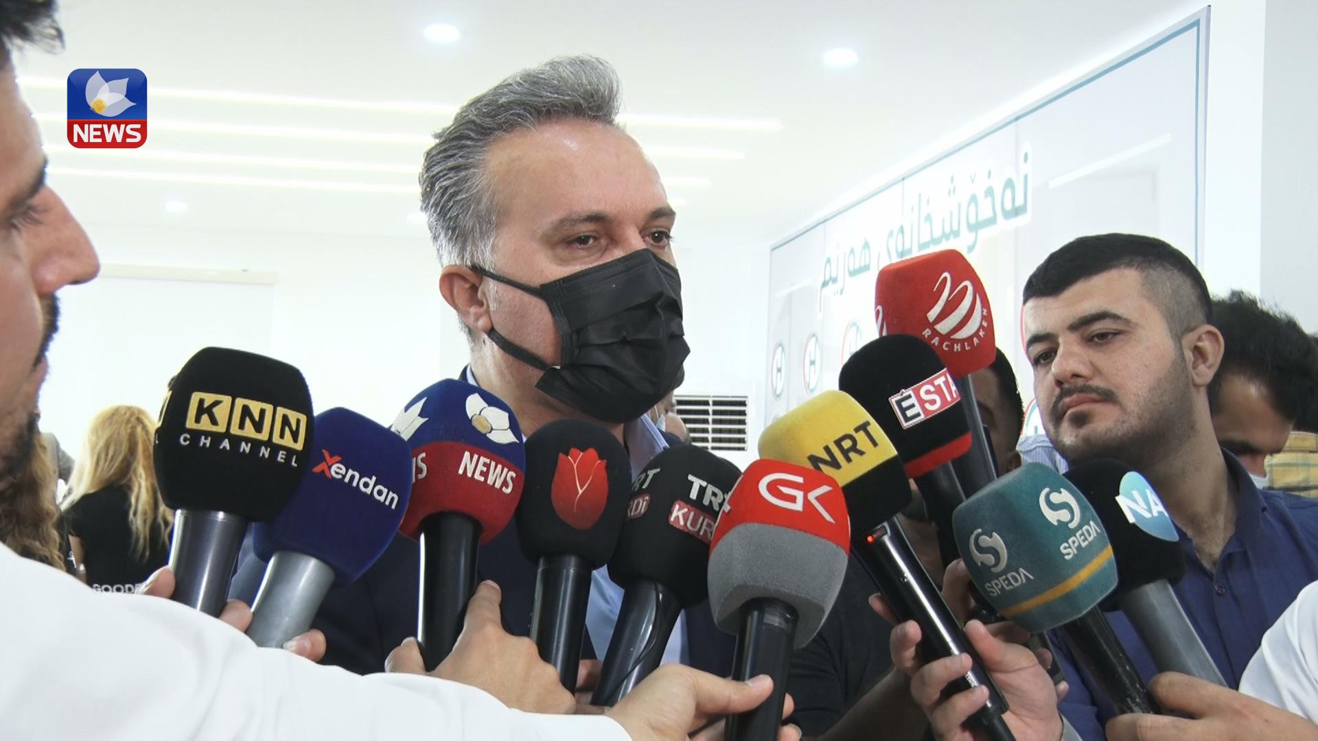 ھێرش سەید سەلیم: تووشبوون بە کۆرۆنا لە ئاستێکی بەرزدایە