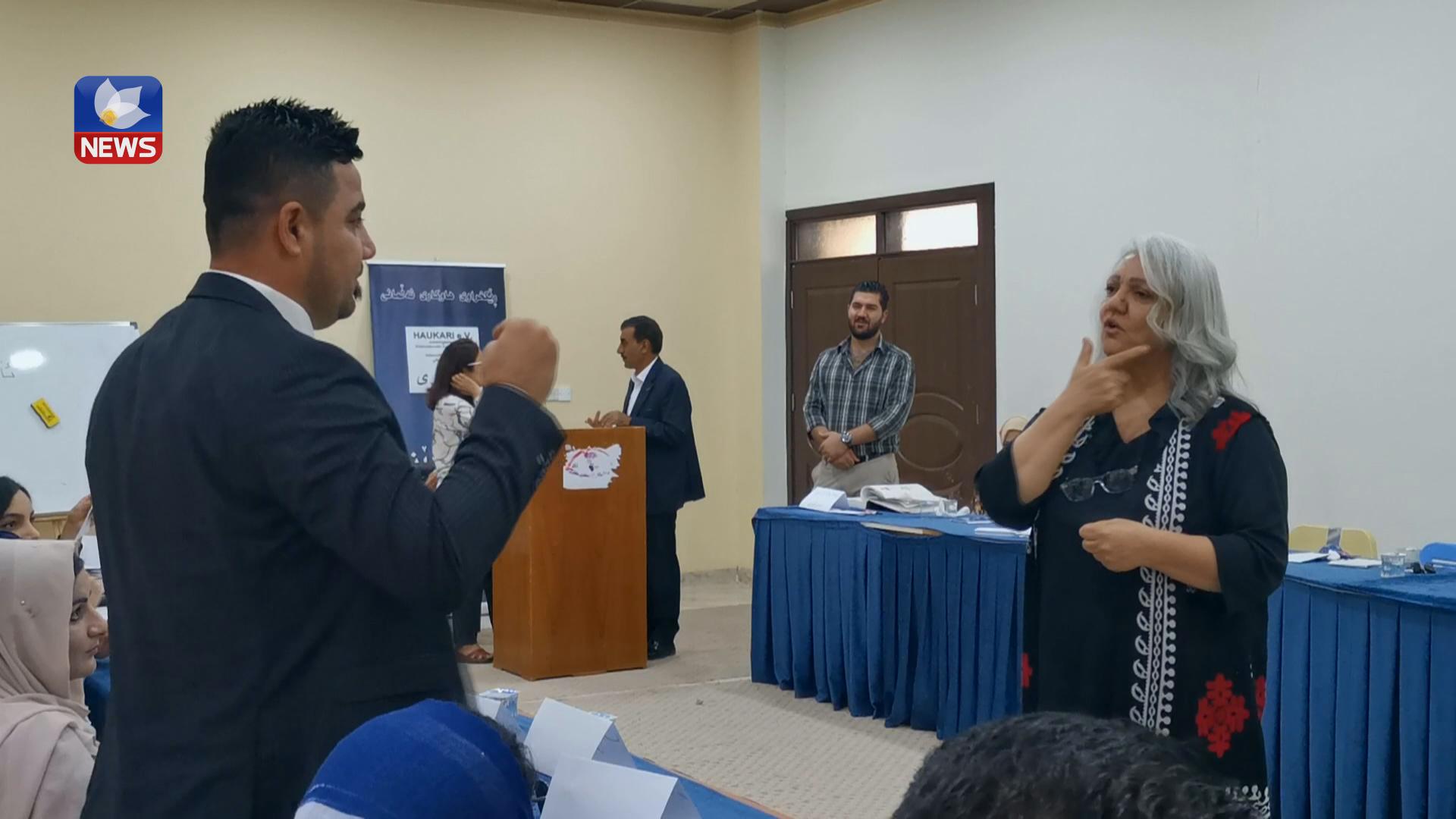 بۆ یەکەمجار خولێکی ڕاھێنان بە مامەڵەی نابیستان لە گەرمیان دەکرێتەوە