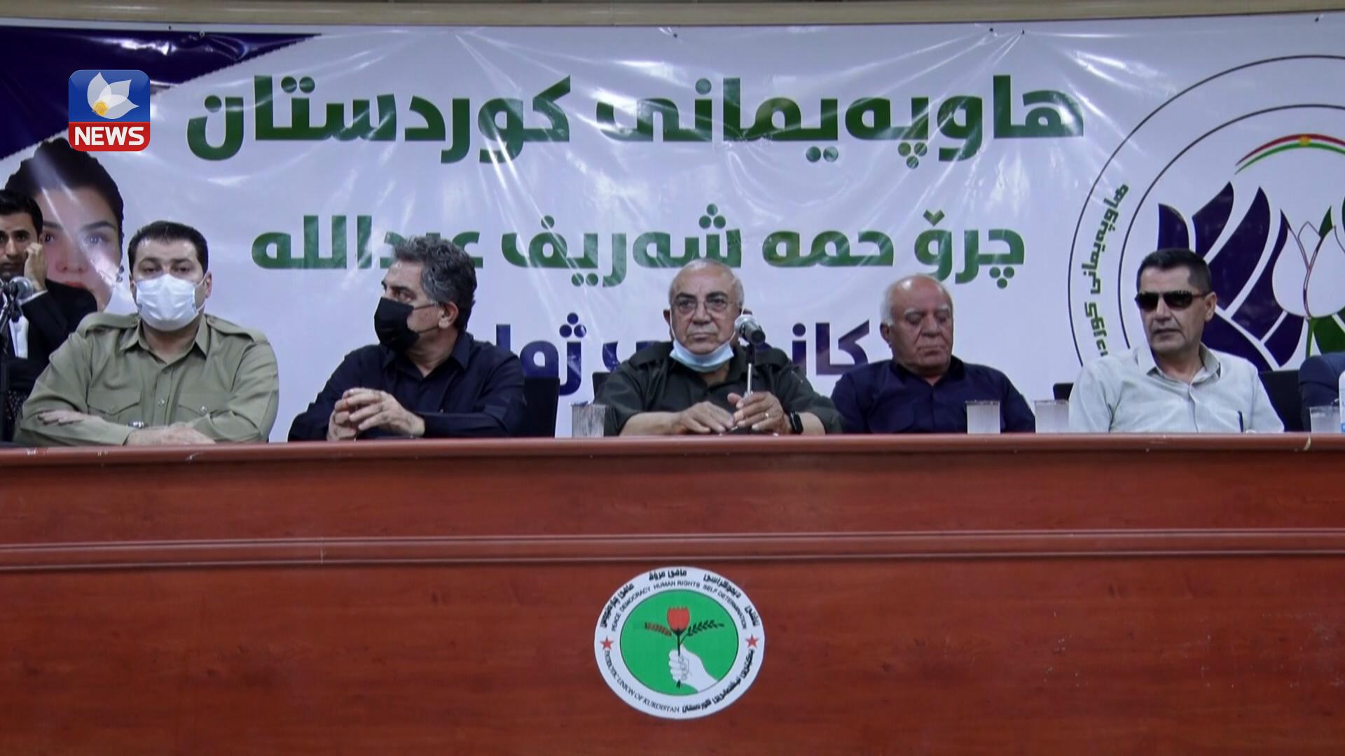 لە ھەڵەبجە پلان و بەرنامەی کاری لیستی ھاوپەیمانی کوردستان خرایەڕوو