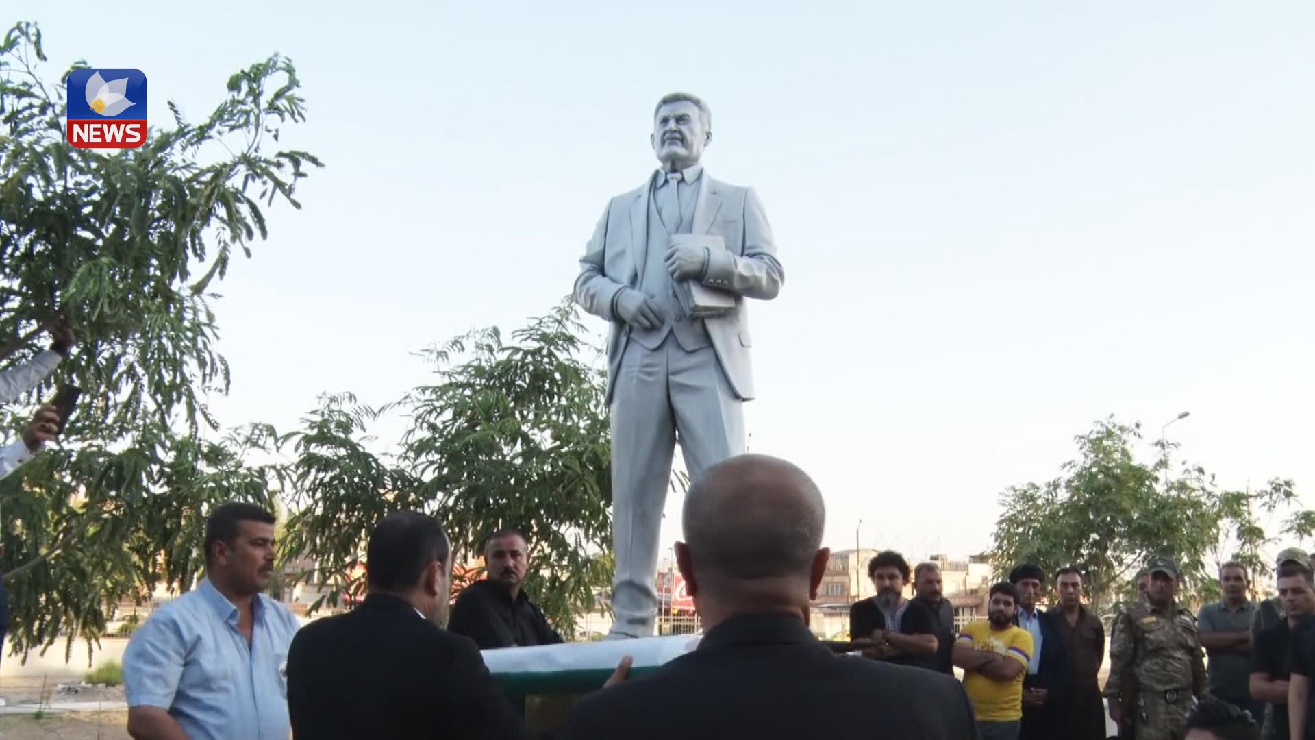 لە کەرکوک پەردە لەسەر پەیکەری کەساس جەباری لادرا