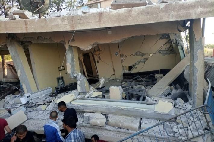 تورکیا بنکەیەکی سەربازی لە تل تەمر بۆردوومان کرد