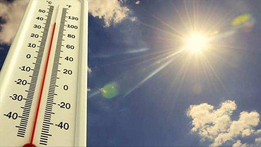 کەشناسی ھەرێم: پلەکانی گەرما بەرزدەبێتەوە