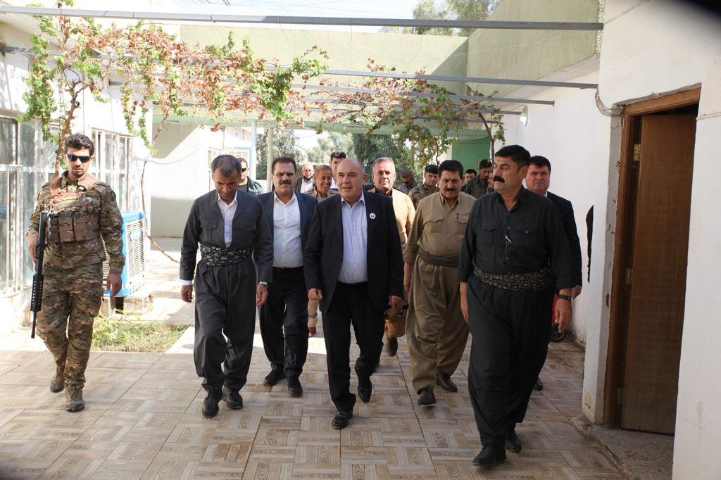  سەعدی ئەحمەد پیرە لەگەڵ ئەندامانی کۆمیتەی رێکخستنی گوێڕ کۆبووە