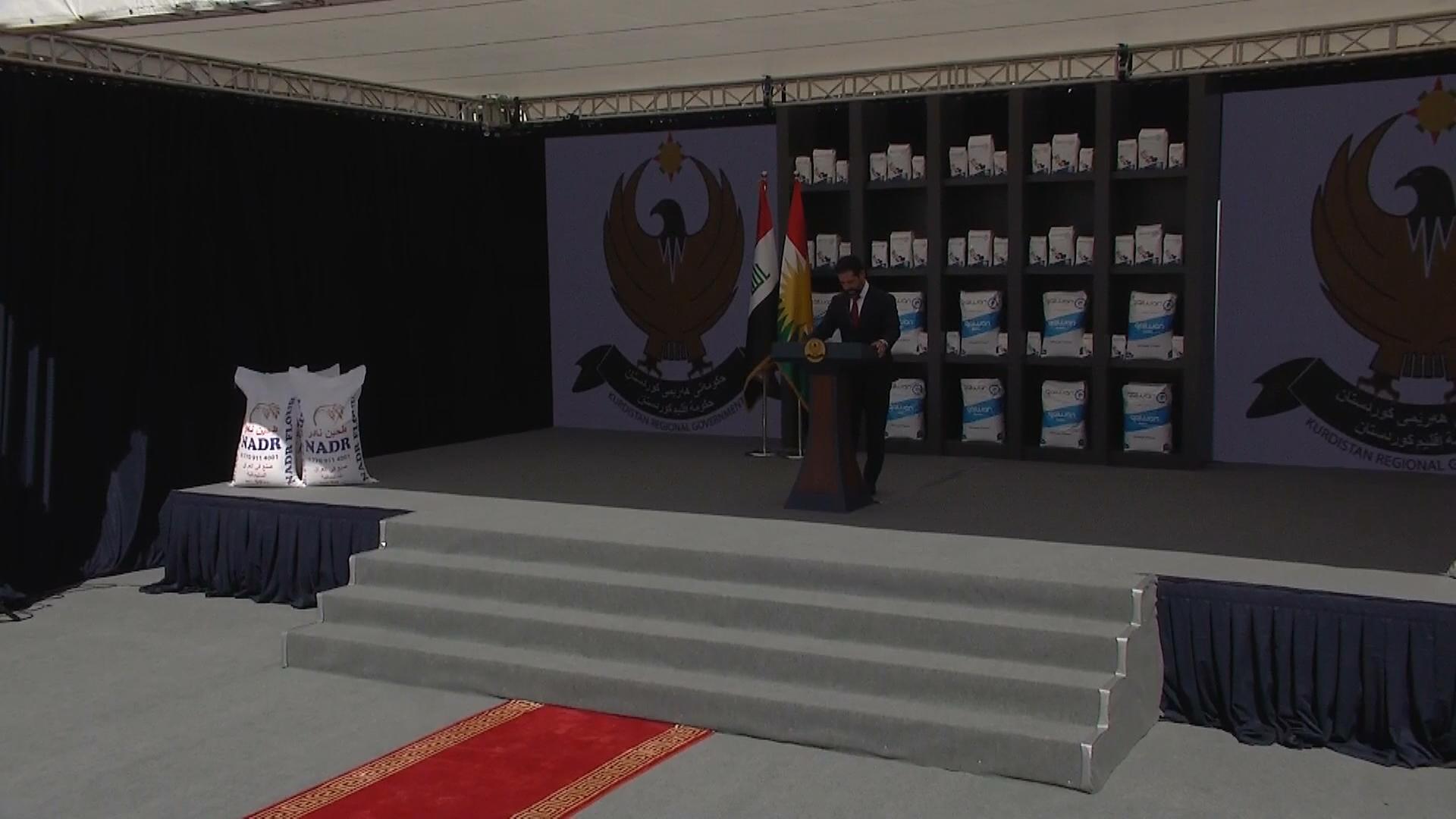 قوباد تاڵەبانی: كارگەی ئاردی سلێمانی رۆژانە 500 تۆن ئارد بەرهەم دەهێنت 